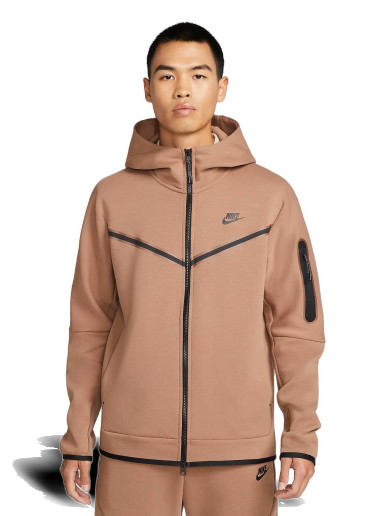 Sweatshirt Nike Tech Fleece Full-Zip Hoodie Barna | DV0537-256
