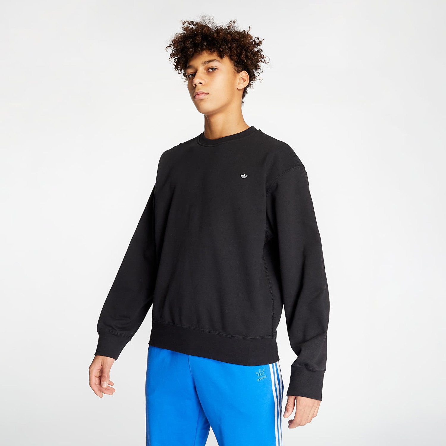 Sweatshirt adidas Originals Premium Crewneck Fekete | GN3374, 0