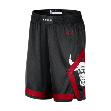 Rövidnadrág Nike Dri-FIT NBA Swingman Chicago Bulls City Edition 2023/24 Fekete | DX8697-010, 0