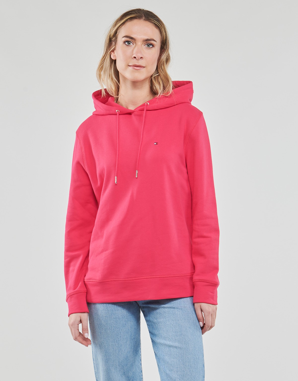 Sweatshirt Tommy Hilfiger REGULAR HOODIE Rózsaszín | WW0WW32206-TZR, 1