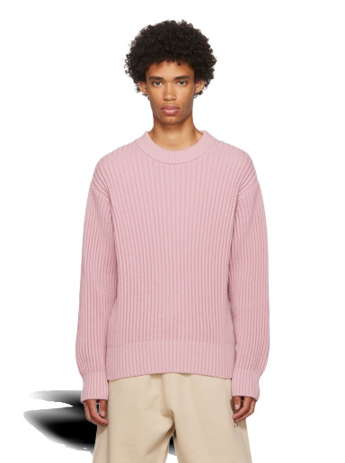 Pulóver AMI Organic Cotton Sweater Rózsaszín | HKS010.016