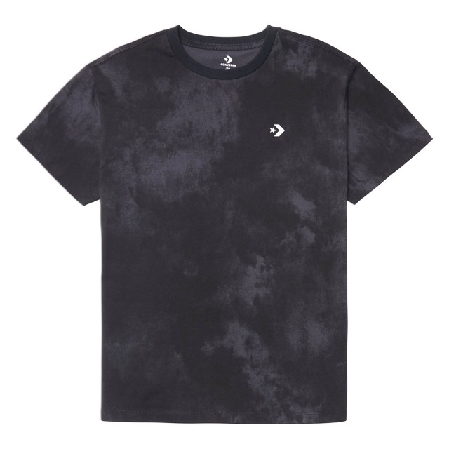 Póló Converse WASH EFFECT RELAXED TEE M Fekete | 10021466-A01