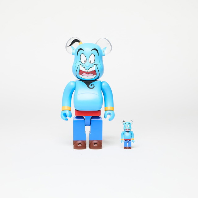 Gyűjthető Medicom Toy BE@RBRICK Genie 100% & 400% Set Blue Türkizkék | 4530956613680