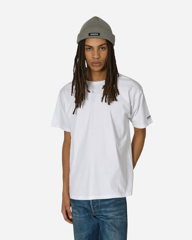 Póló Neighborhood Classic 2-Pack T-Shirt White Fehér | 241QTNH-UWM01 WH