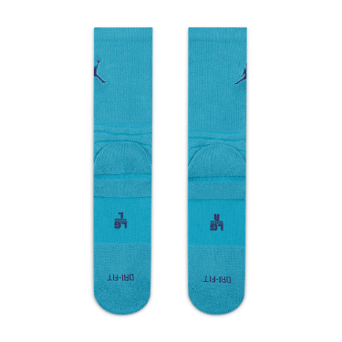 Fehérnemű és zoknik Jordan Flight Crew Basketball Socks Kék | SX5854-420, 4