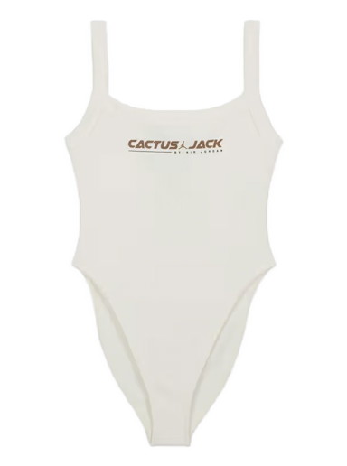 Fürdőruha Jordan Travis Scott x Cactus Jack Bodysuit Sail (Asia Sizing) Fehér | DX8608-133