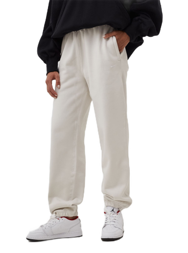 Sweatpants Nike Solo Swoosh Fleece Pant Fehér | 196149803531