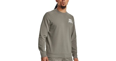 Sweatshirt Under Armour Rival Terry Graphic Crewneck Szürke | 1379764-504, 1
