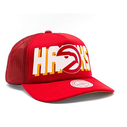 Kupakok Mitchell & Ness NBA Billboard Trucker Snapback Hwc Atlanta Hawks Red 
Piros | HHSS5152-AHAYYPPPRED1