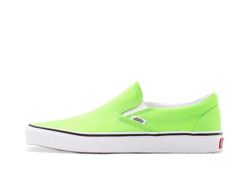 Sneakerek és cipők Vans Classic Slip-On Neon Green Gecko Zöld | VN0A4U38WT5