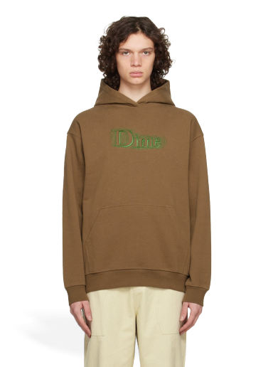 Sweatshirt Dime Classic Hoodie Barna | DIME23D2F11BRW