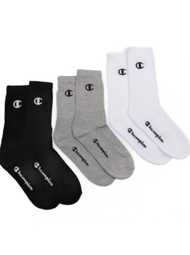 Zoknik és harisnyanadrágok Champion 3 Pack Crew Socks Többszínű | Y08QG 8WU