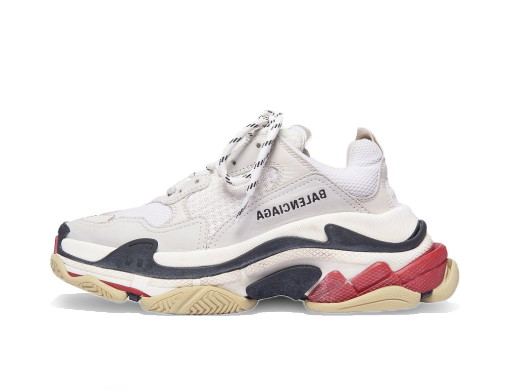 Sneakerek és cipők Balenciaga Triple S White Red W Fehér | 524037W09E19000