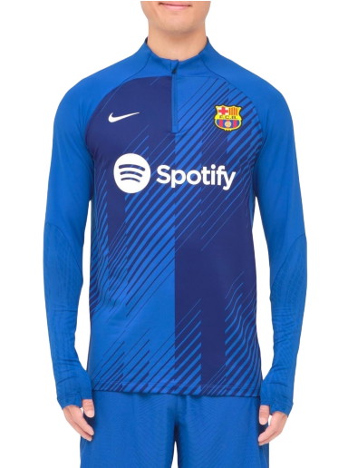 Póló Nike Dri-FIT FC Barcelona Drill Türkizkék | fq7394-464