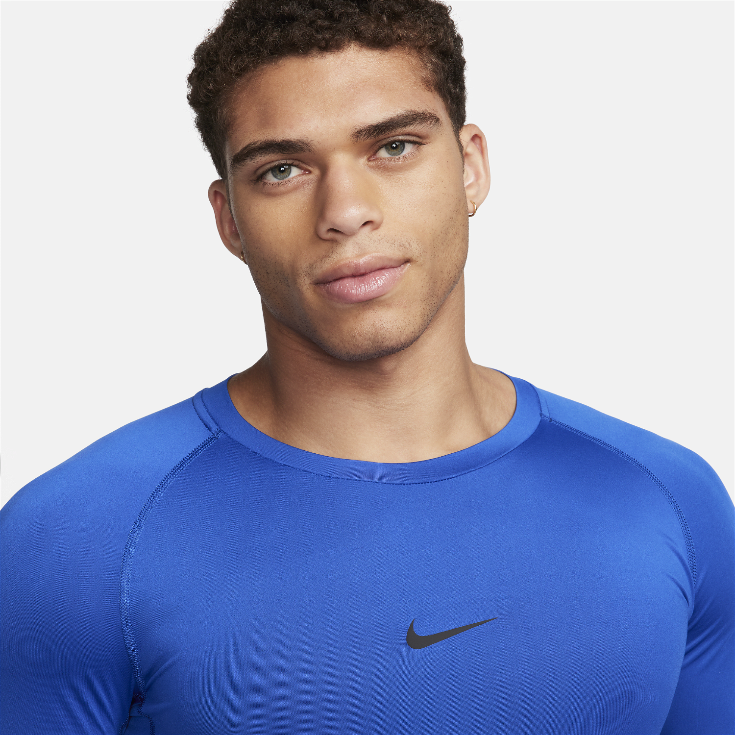 Póló Nike Pro Dri-FIT Tight Fitness Tee Kék | FB7919-480, 1