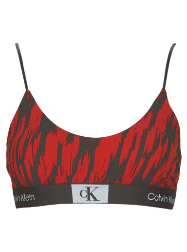 Melltartó CALVIN KLEIN UNLINED BRALETTE 
Piros | 000QF7216E-ACN