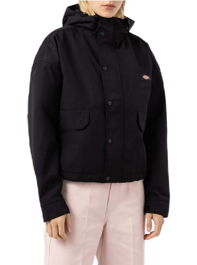 Dzsekik Dickies Glacier View Jacket Fekete | DK0A4Y3ZBLK