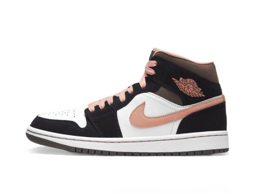 Sneakerek és cipők Jordan Air Jordan 1 Mid SE "Peach Mocha" W Fekete | DH0210-100