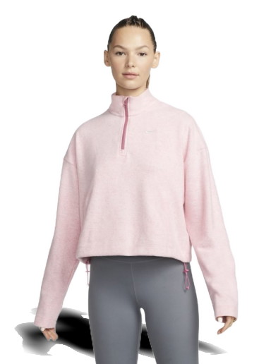 Sweatshirt Nike Therma-FIT 1/2-Zip Top - Pink Rózsaszín | DQ6263-667