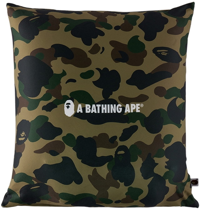 Flexstyle BAPE 1st Camo Bead Cushion Zöld | 001HOJ301012M