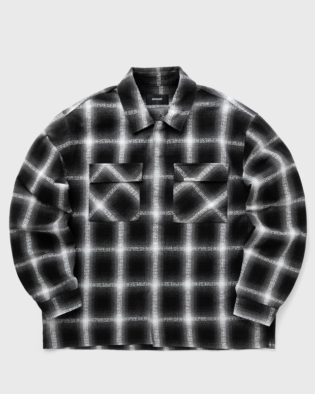 Ing Represent Clo Represent FLANNEL SHIRT Fekete | ML2001-07