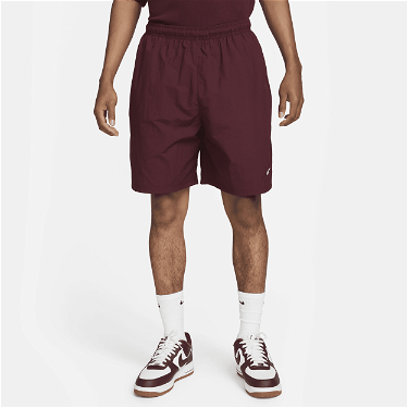 Rövidnadrág Nike Solo Swoosh Woven Shorts Burgundia | DX0749-681, 0