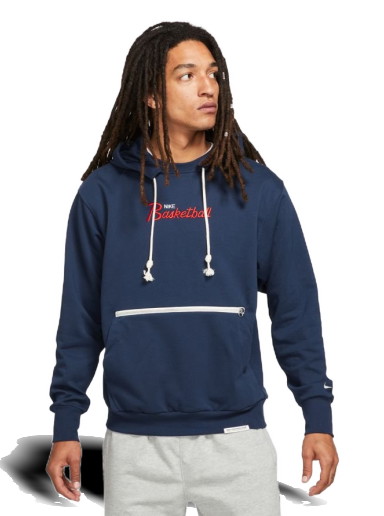 Sweatshirt Nike Dri-Fit Standard Issue Pullover Hoodie Sötétkék | DA5942-419