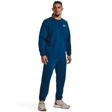 Sweatshirt Under Armour Essential Fleece Crew Sweatshirt Kék | 1374250-426, 3