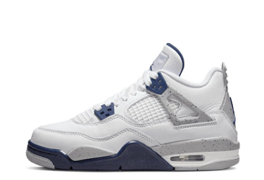 Sneakerek és cipők Jordan Air Jordan 4 Retro "Midnight Navy" GS Kék | 408452-140, 4