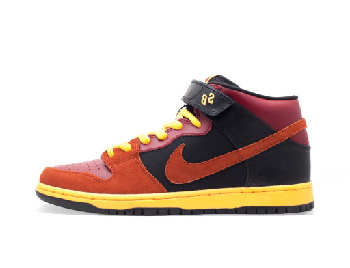 Sneakerek és cipők Nike SB SB Dunk Mid Ostrich Team Red 
Piros | 314383-680