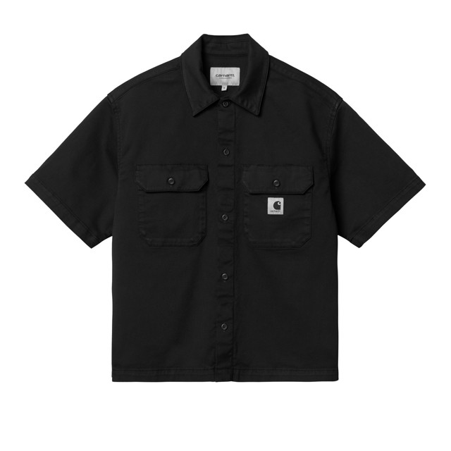 Ing Carhartt WIP W' S/S Craft Shirt Fekete | I033275_89_02