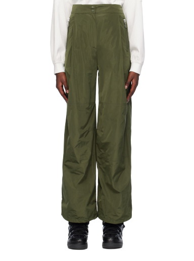 Nadrág Moncler Pleated Trousers Zöld | I20932A0001854AWA