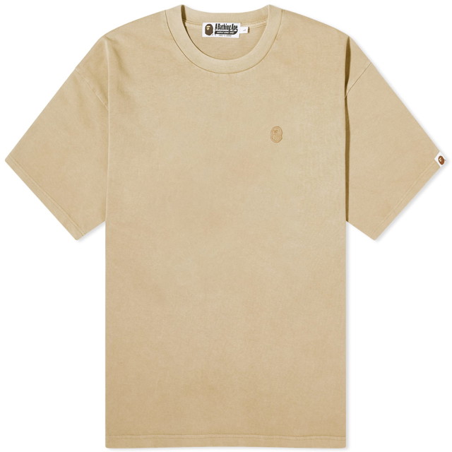 A Bathing Ape One Point Garment Dyed Pocket T-Shirt