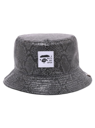 Kalapok BAPE Snake Reversible Bucket Hat Szürke | 1I80-181-001