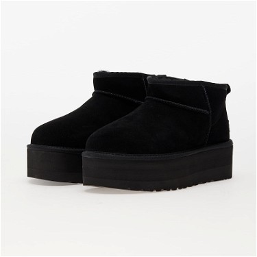 Sneakerek és cipők UGG W Classic Ultra Mini Platform Fekete | 1135092-BLK, 5