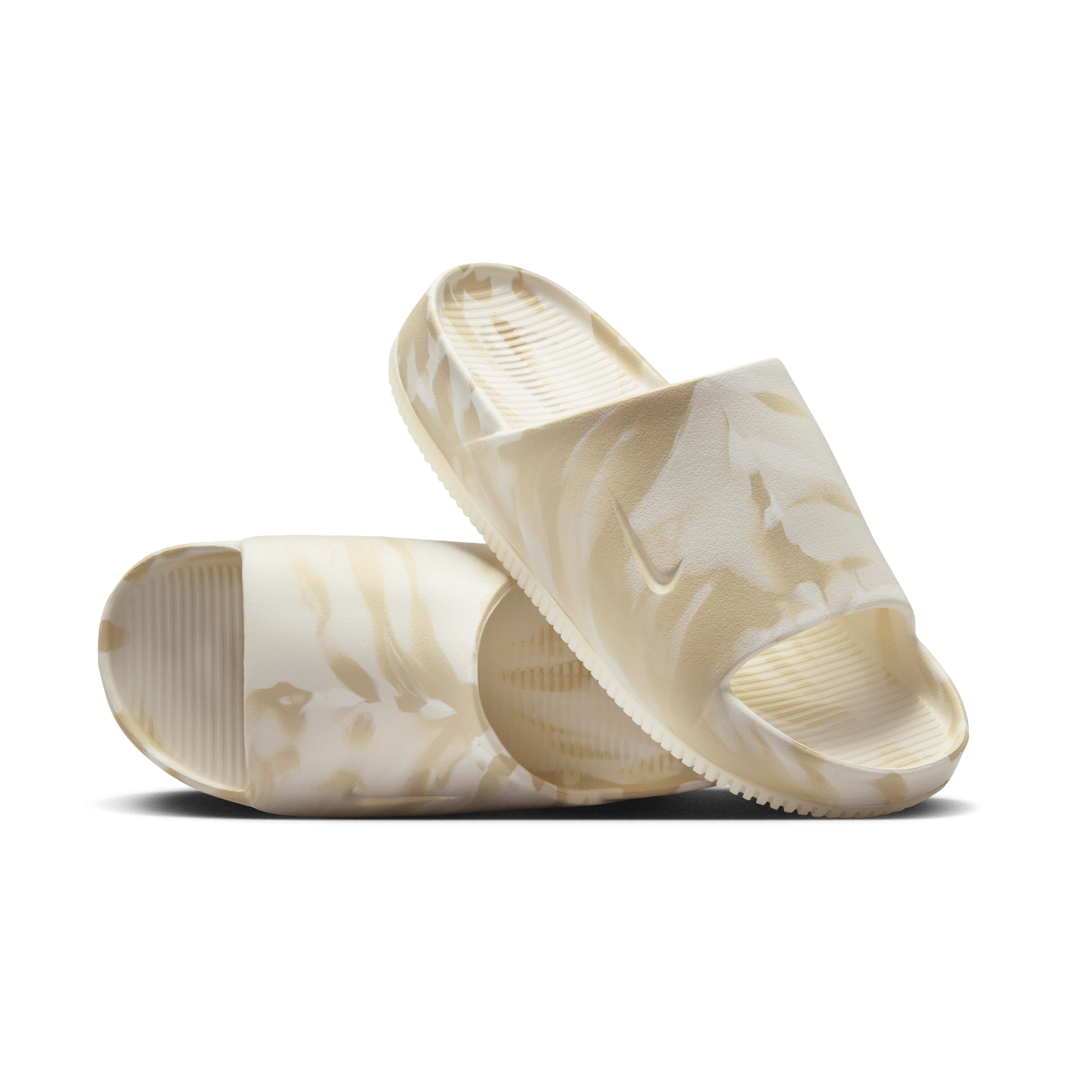 Sneakerek és cipők Nike Calm Slide Marble Phantom W Bézs | FV5643-001, 1