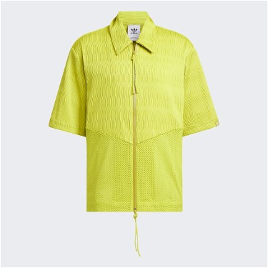 Ing adidas Originals x SFTM Zip Shirt Sárga | IK8595, 4