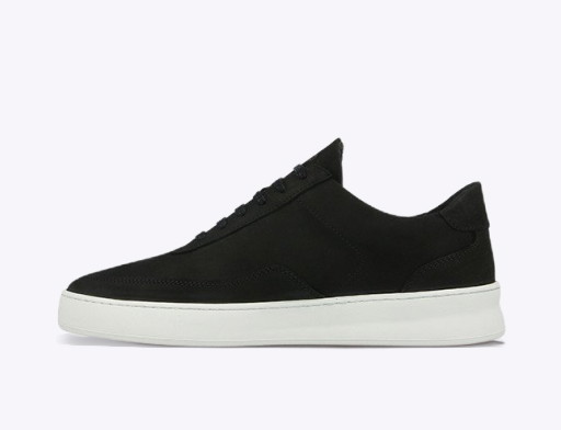 Sneakerek és cipők Filling Pieces Low Mondo Plain Nardo Nubuck Fekete | 33026311861