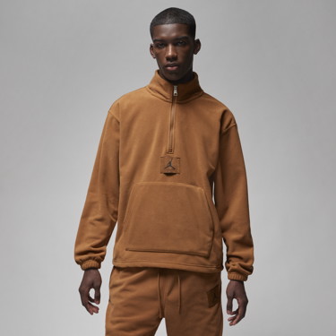 Sweatshirt Jordan Essentials Winterized Fleece Half-Zip 
Narancssárga | FD7863-281, 4