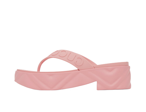 Thong Platform Sandals "Pink"