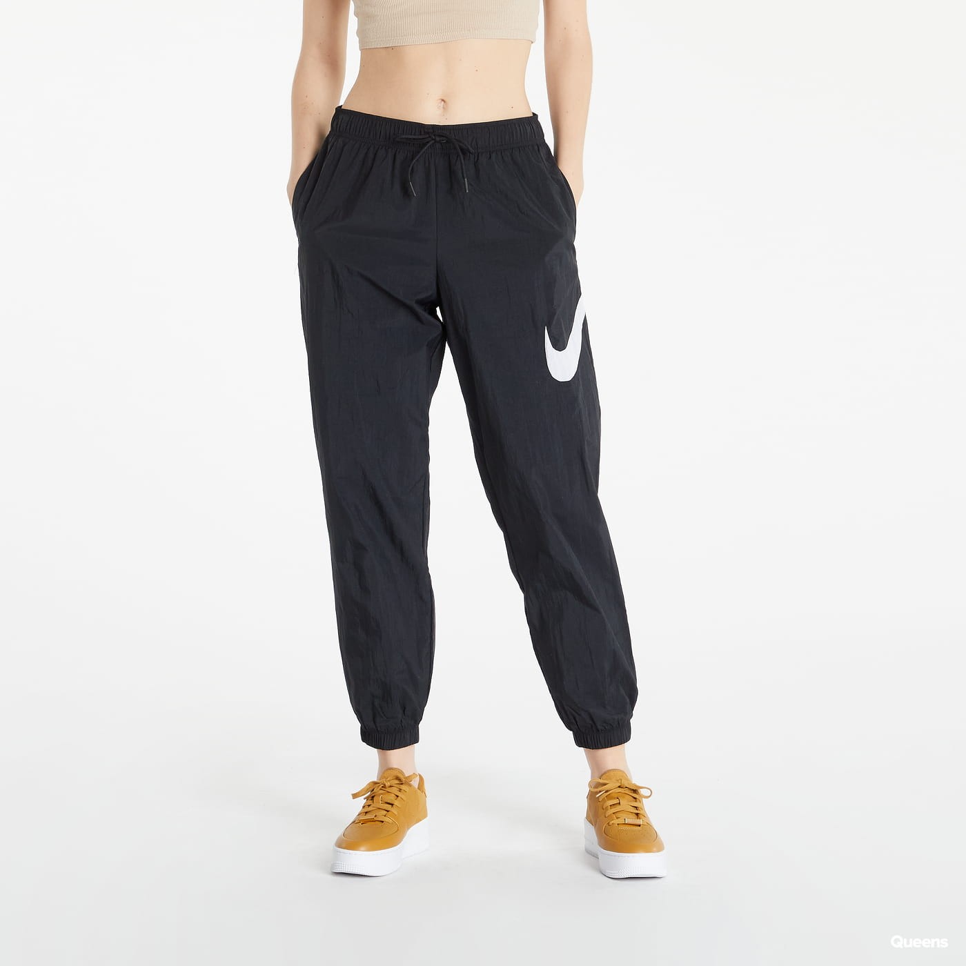 Sweatpants Nike Mid Rise Trousers Fekete | DM6183-010, 0