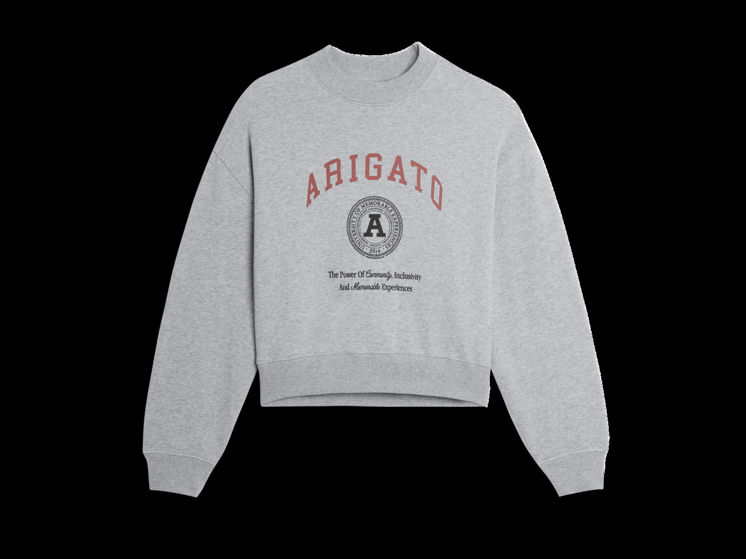 Sweatshirt AXEL ARIGATO University Sweatshirt Szürke | A2314002, 1