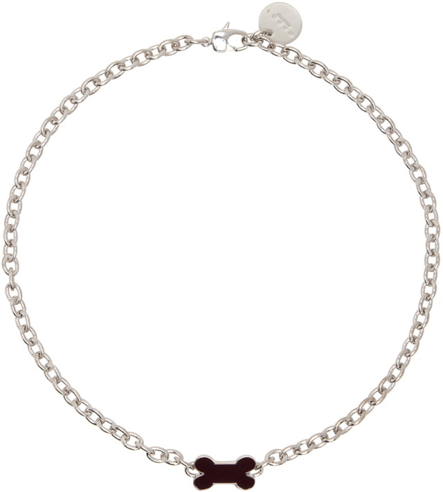 Nyakláncok és láncok Marni Cable Chain Necklace Szürke | COZB0111A0 P6528