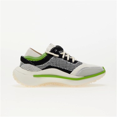 Sneakerek és cipők Y-3 Qisan Knit Off White/ Wonder Silver/ Team Green Szürke | IG1042, 2
