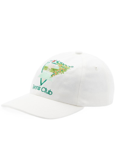 Kupakok Casablanca Tennis Club Cap Fehér | AF22-HAT-002-01