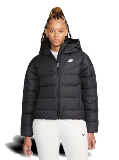 Dzsekik Nike Sportswear Storm-FIT Windrunner Down Hooded Jacket Fekete | DQ5903-010