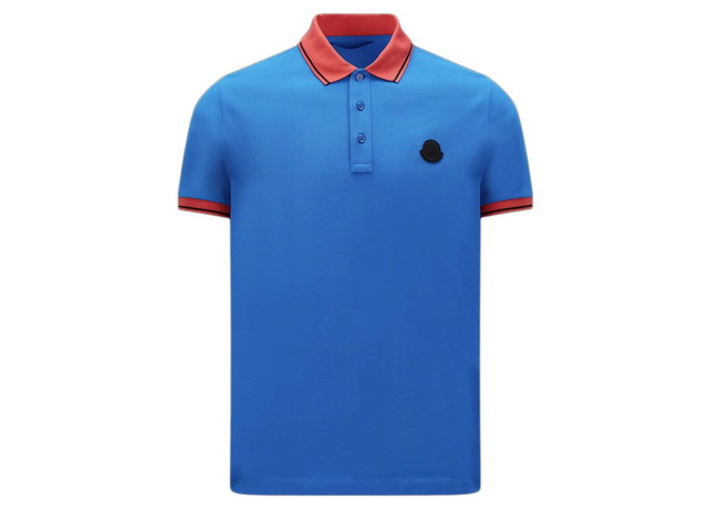 Pólóingek Moncler Logo Polo Tee Kék | I10918A000128445472K