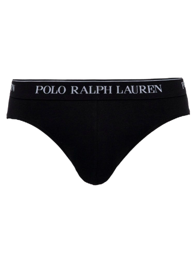 Boxerek Polo by Ralph Lauren Pack Of 3 Logo Waistband Briefs Fekete | 714835884002