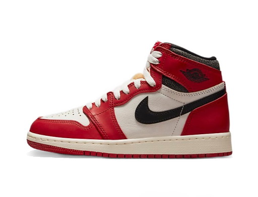 Sneakerek és cipők Jordan Air Jordan 1 Retro High OG "Chicago Lost & Found" GS 
Piros | FD1437-612