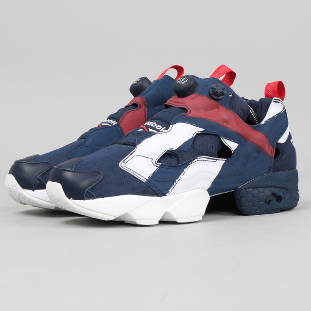 Sneakerek és cipők Reebok Instapump Fury Over Branded Sötétkék | AR3197